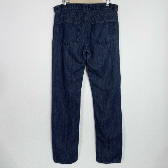 J Brand Dark Blue Linen Jean - Picture 2 of 8